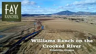 SOLD | Oregon Irrigated Farm For Sale | Williams Ranch on the Crooked River | Prineville, OR
