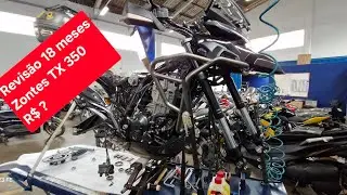 Zontes tx 350/ Espaço Motos Revisão 12000 km