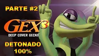 [PS1] - Gex 3: Deep Cover Gecko - [Parte 2 - Holiday Broadcasting] - Detonado 100%