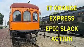 Watch That Coupler Move! Illinois Terminal Orange Train Shows Wild Slack Action &ndash; IRM 2025