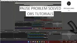 🔴OBS STUDIO: FIX PROBLEM OF PAUSING RECORDING.