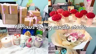 Days in a small business owner studio🌙⭐productive vlog🌵