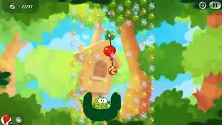 Cut the rope 2 - Level 9 - Part B - Collect 31 fruits or more