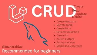 Laravel CRUD Tutorial for Beginners | Create, Read, Update, Delete