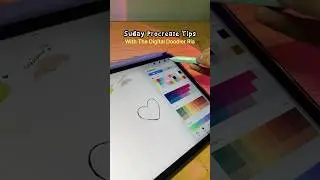 Hack For Colouring Fast In Procreate App On iPad #digitalart