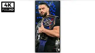 Roman Reigns 4K Full Screen Status | Roman Reigns Attitude Whatsapp Status | Trending #shorts #wwe 🔥