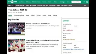 Cricbuzz highlights using Python (Part 1)