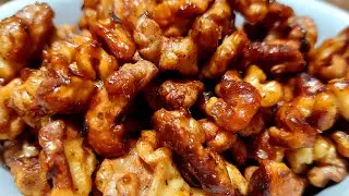 Maple Candied Walnuts