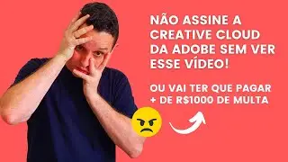 Adobe Creative Cloud Cancelar Assinatura - Assista esse v&iacute;deo e n&atilde;o se arrependa de assinar!