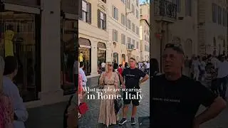 What people are wearing in Rome, Italy #Roma #Italy #Fashion #Style #Trending #Travel #Ootd #Shorts