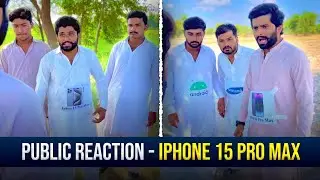 PUBLIC REACTION! 😱 | IPhone 15 Pro Max 📱
