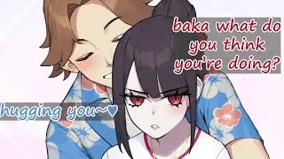 Your Goth Girlfriend When It's Summer | comic dub asmr wholesome | Angry&Ograve;w&Oacute;
