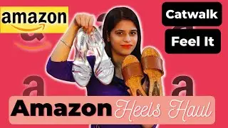 Amazon Heels Sandals | Heels/Wedges | Amazon Footwear | Amazon try on Haul 2022 | Jyohi Bloom