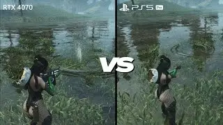 PS5 Pro vs RTX 4070 - The First Descendant