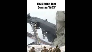 US Marine Puts German MG3 to the Test 🇩🇪🇺🇸 #shorts #ytshort #germany #usa