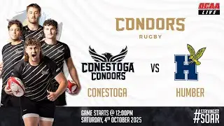 OCAA Men's Rugby 🏉 Humber @ Conestoga [2025/10/04]