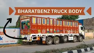 BharatBenz Truck Body Build | Custom Trailer for Balu, Gitti, Overload | MS Engineering Works India