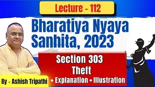 Section 303 BNS Explained | Theft under Section 378 IPC | Explanation & Illustration #ipc 