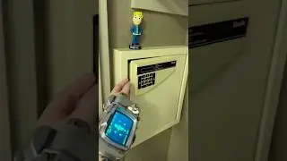 SCORED BIG IN THIS FALLOUT WALL SAFE!!