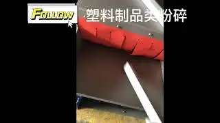 Multi-functional plastic crusher machine for shredding various plastic materials