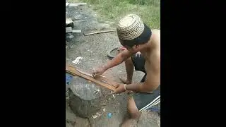 belajar cara membuat kumpang mandau versi syu'aib barkat