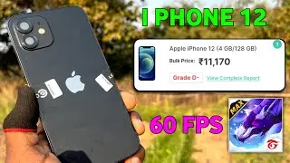 iphone 12 free fire test // iphone 12 free fire gameplay // refurbished iphone 12 review