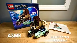 ASMR | Finishing a Lego Harry Potter Set for Deep Relaxation