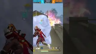 1vs4 unbelievable shocking clutch in free fire || #shorts #freefire
