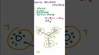 Drawing Lewis Structures Checklist For Organic Chemistry