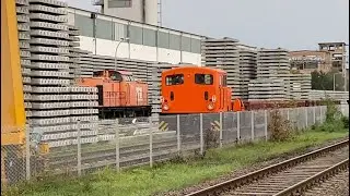 Rangieren mit der V22. Kleinlok Aktion in Lau&szlig;ig.