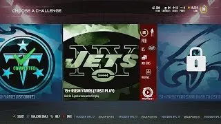 Madden NFL 17 | MUT October Gauntlet Rushing Challenge #8 | 15+ Rush Yards (First Play)
