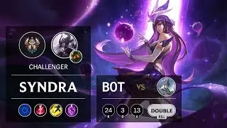 Syndra Bot vs Galio - EUW Challenger Patch 9.24