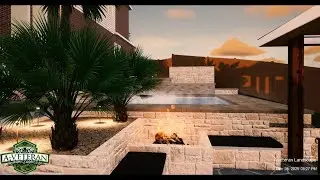 Luxury Backyard Transformation in San Antonio | Modern Pool, Fire Pit & Outdoor Living Retreat