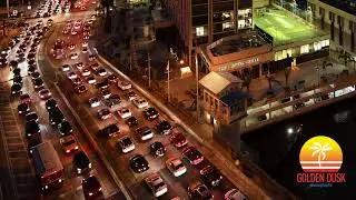 Brickell Avenue Bridge Timelapse 4K