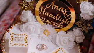 Anas&haadiya RingCeremony  || EnchantedinLove || Engagement | Teaser