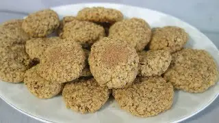 Ciasteczka orzechowe 🍪  tylko 3 składniki! Prosty i szybki przepis #heniafoks