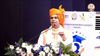 Bhakta Kavi Narsinh Mehta University 3rd Convocation - Speech of  Acharya Devvrat Sir