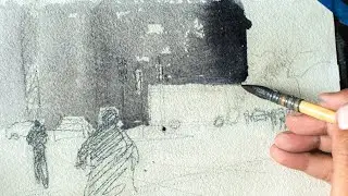 This Grayscale Watercolor Trick Will Make YOU a Better Artist 