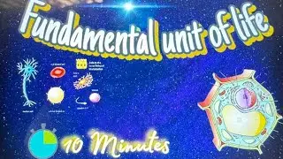 Complete Fundamental unit of life in 10 minutes #ppt #biology #teaching #educational 