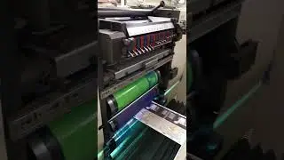 Codimag Viva 340 &ndash; used semi-rotary dry offset press for high-end labels