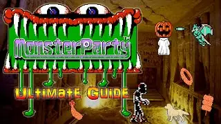 #MonsterParty Monster Party NES - ULTIMATE GUIDE - ALL Rounds, ALL Bosses, 100%
