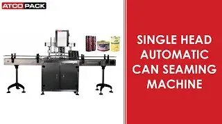 Tin Can Single Head Automatic Can Seaming Machine - ATCOPACK