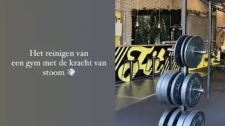 een sportschool reinigen met stoom bij Fit Industries