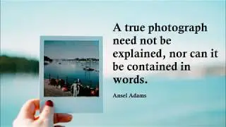 Best Ansel Adams Quotes