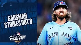 Kevin Gausman came out of the gate HOT to open Game 6 of the World Series! (8 strikeouts 🔥)