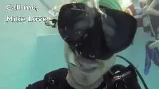 SCUBA ELF Mike Love Ventura Real Estate Agent and Matt Couch from Mortgage Couch Celebrate Xmas!
