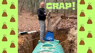 Norwesco Septic Tank Installation using SANY excavator
