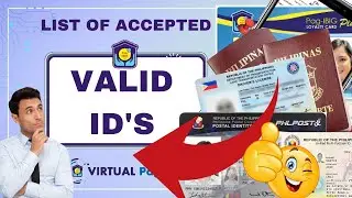 LIST OF ACCEPETED VALID ID's | PAG-IBIG FUND