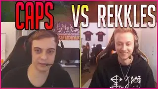 CAPS vs REKKLES | Who Is Better? | Duoq w/ Mikyx | Caps English Twitch Stream Highlights