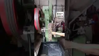 M8 X 100 VERTICAL AUTOMATIC FLAT DIE THREAD ROLLING MACHINE FOR STUD
